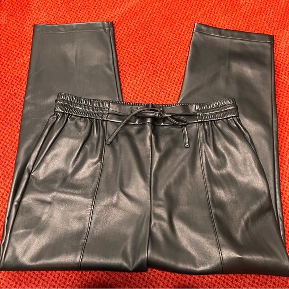 ❤️Host Pick❤️LOFT Vegan leather pants, size large - Picture 1 of 4